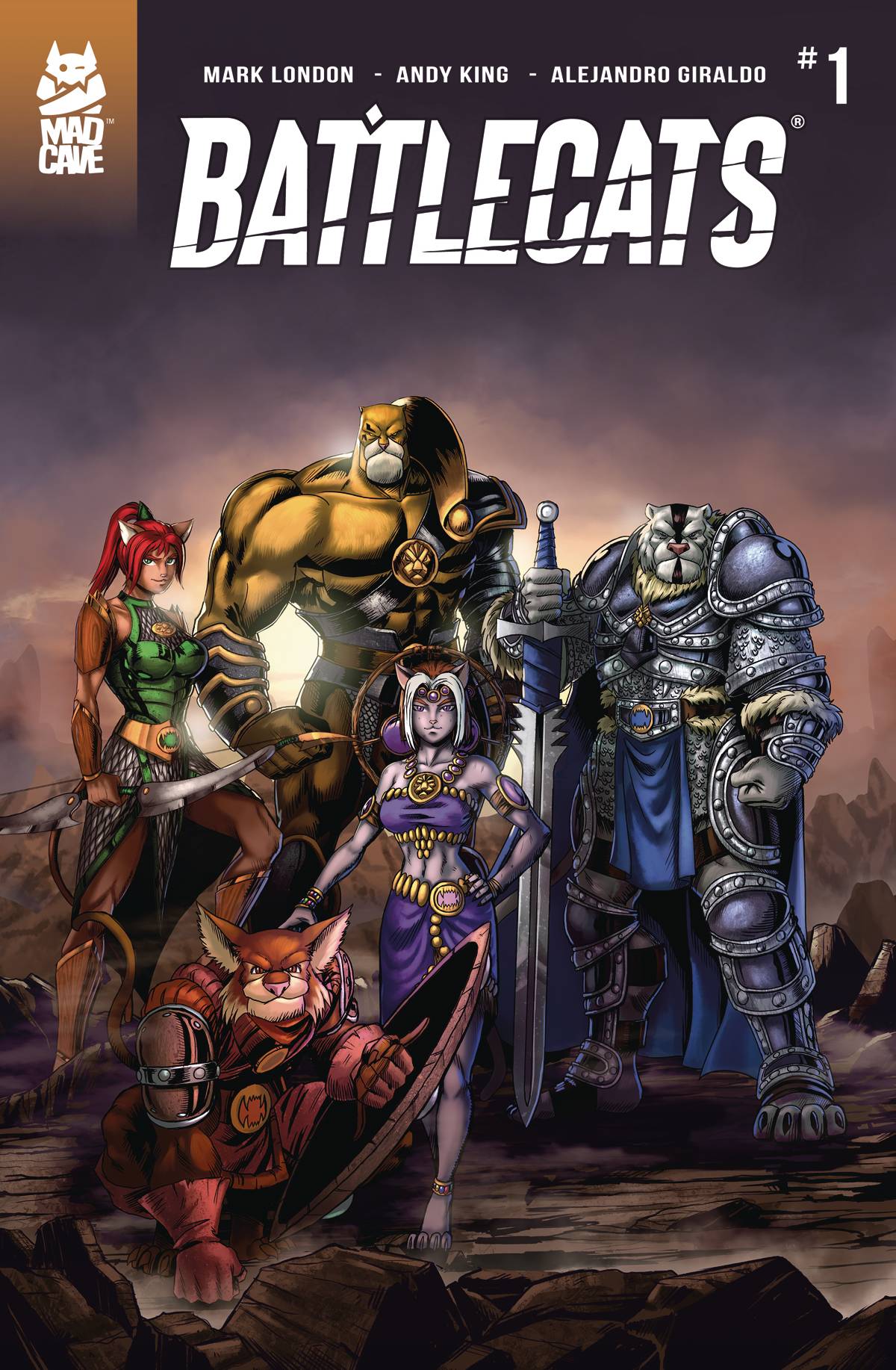 Battlecats 1 Comic Book