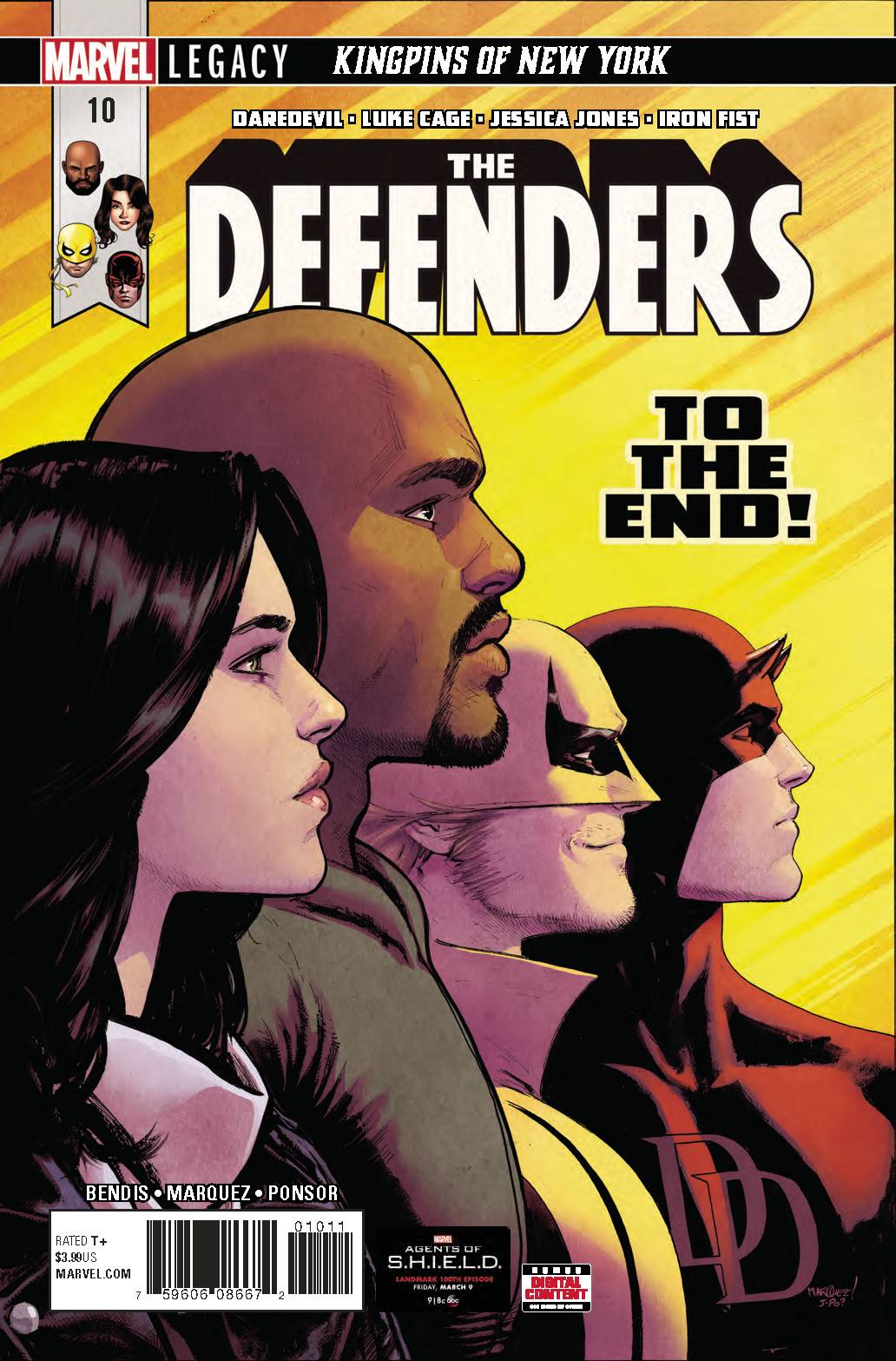 Defenders (5th Series) 10 Comic Book NM