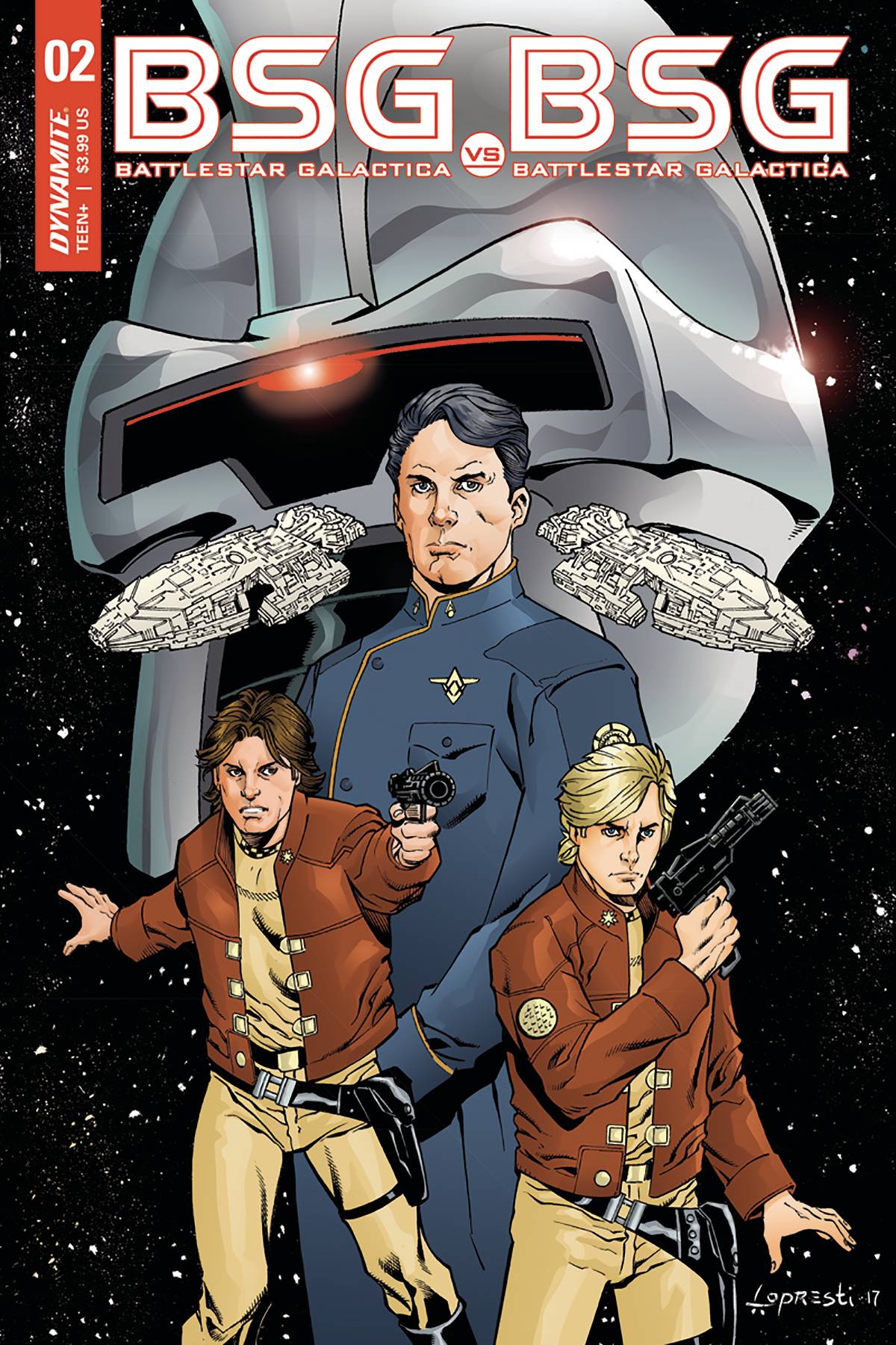 Battlestar Galactica: BSG vs. BSG 2 Var A Comic Book