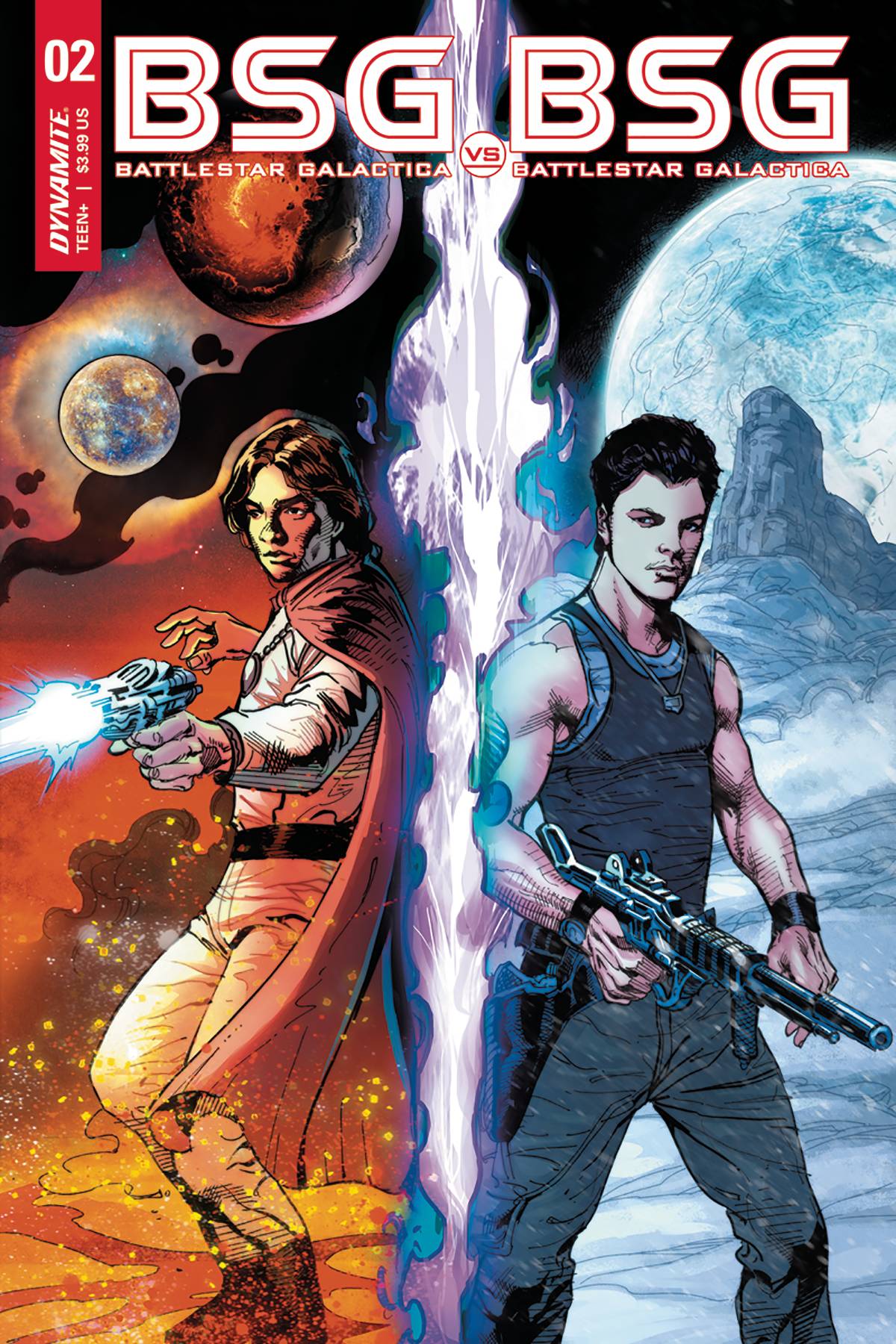 Battlestar Galactica: BSG vs. BSG 2 Var D Comic Book