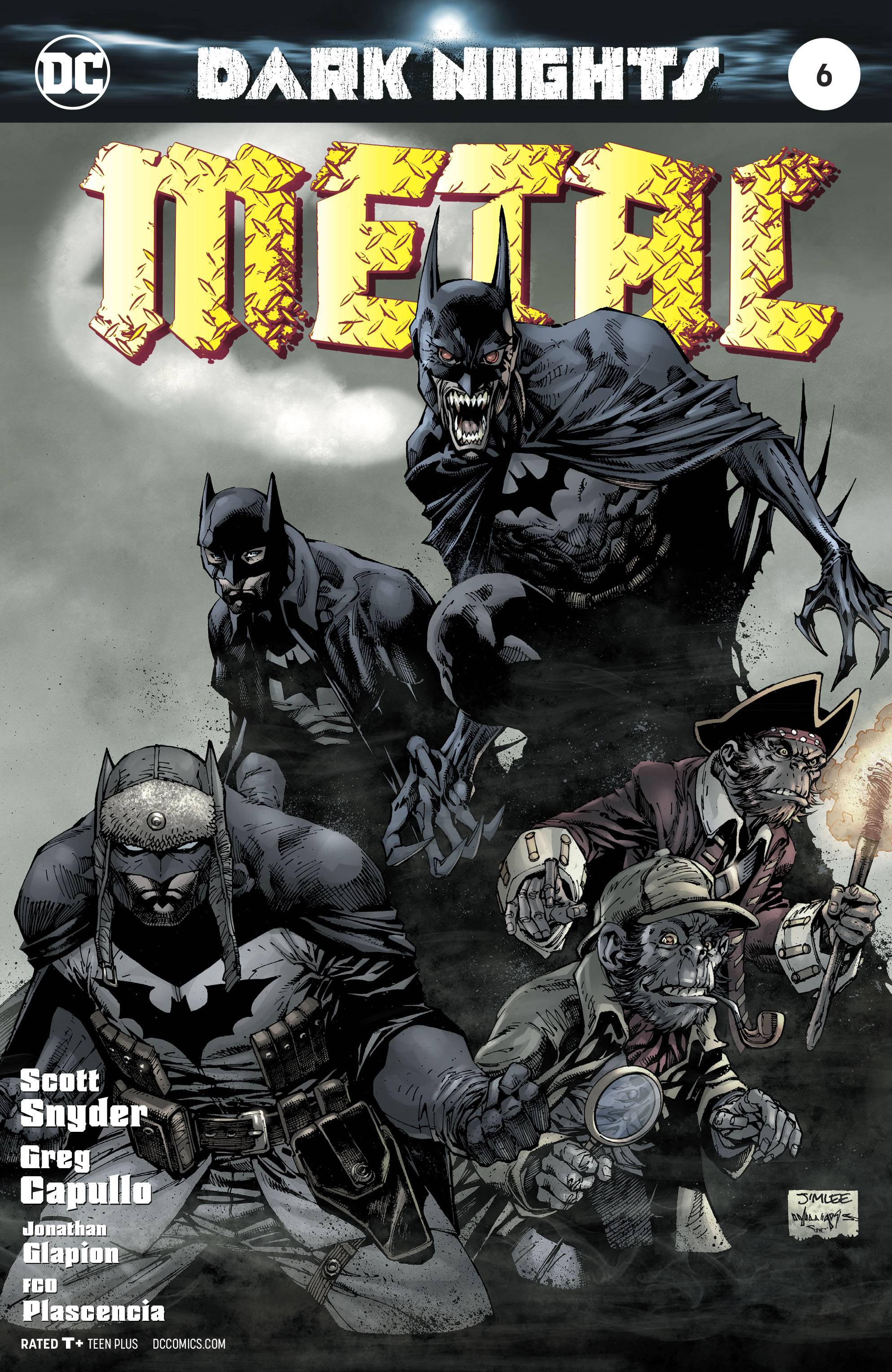 Dark Nights: Metal 6 Var C Comic Book NM