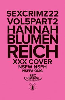 Sex Criminals 22 Var A Comic Book NM