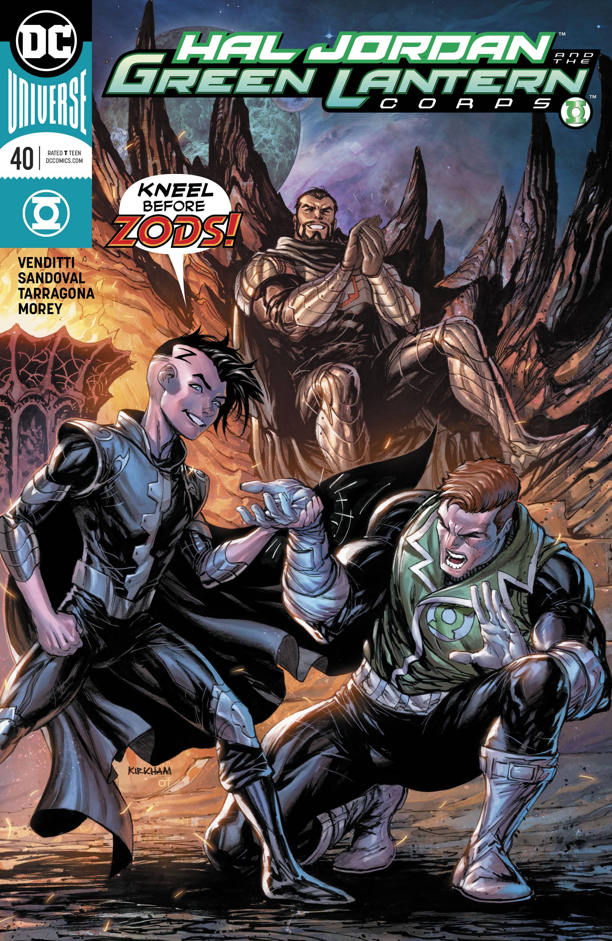 Hal Jordan & the Green Lantern Corps 40 Var A Comic Book NM