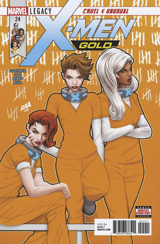 X-Men: Gold (2nd Series) 24 Comic Book NM