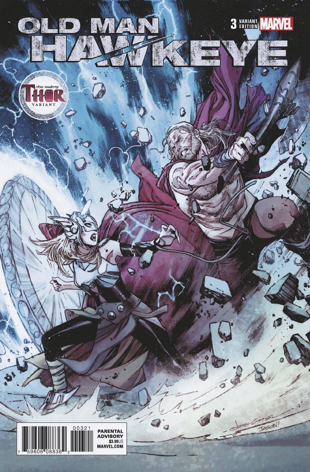 Old Man Hawkeye 3 Var A Comic Book NM