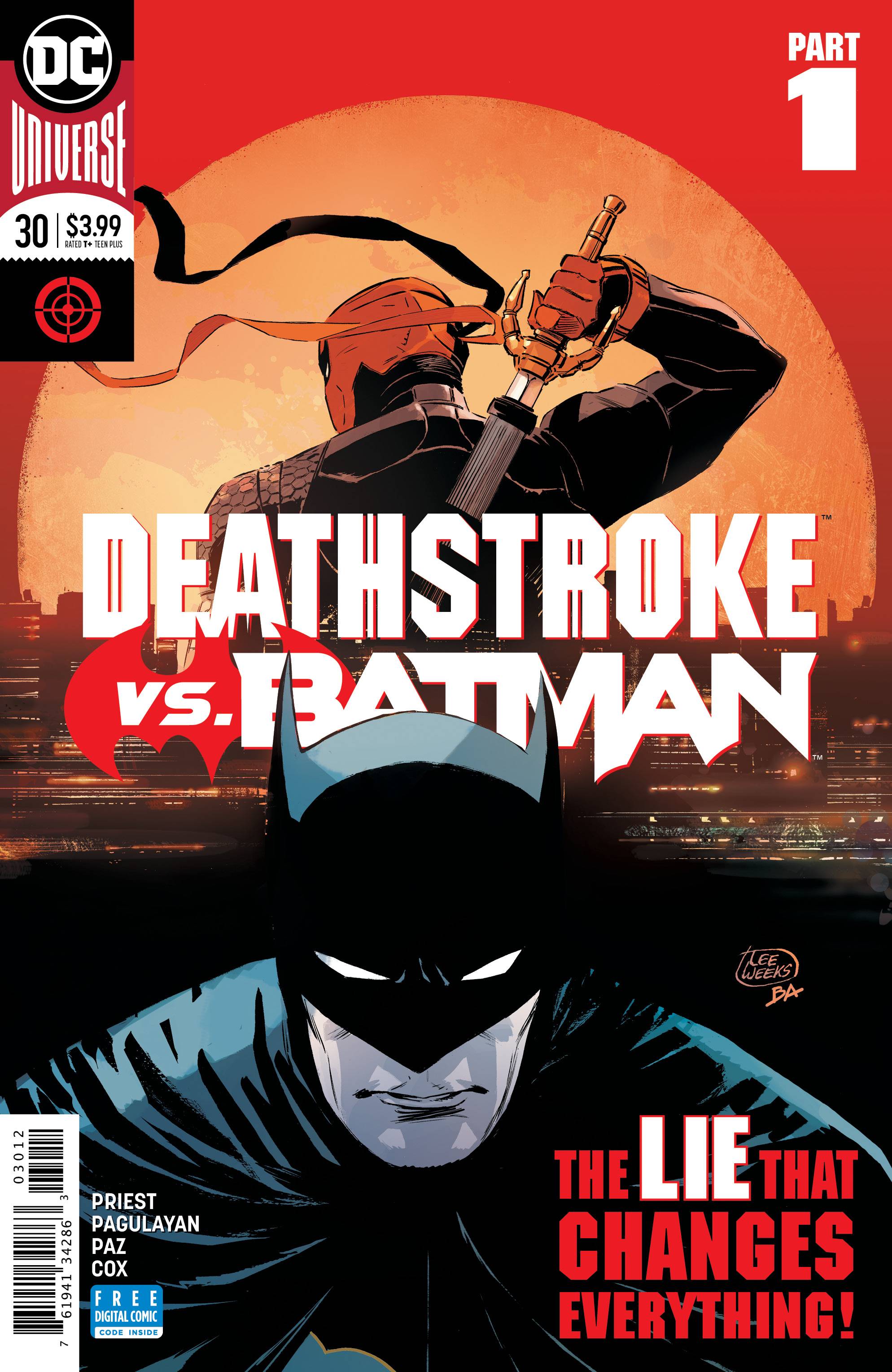 Deathstroke (3rd Series) 30 Comic Book NM