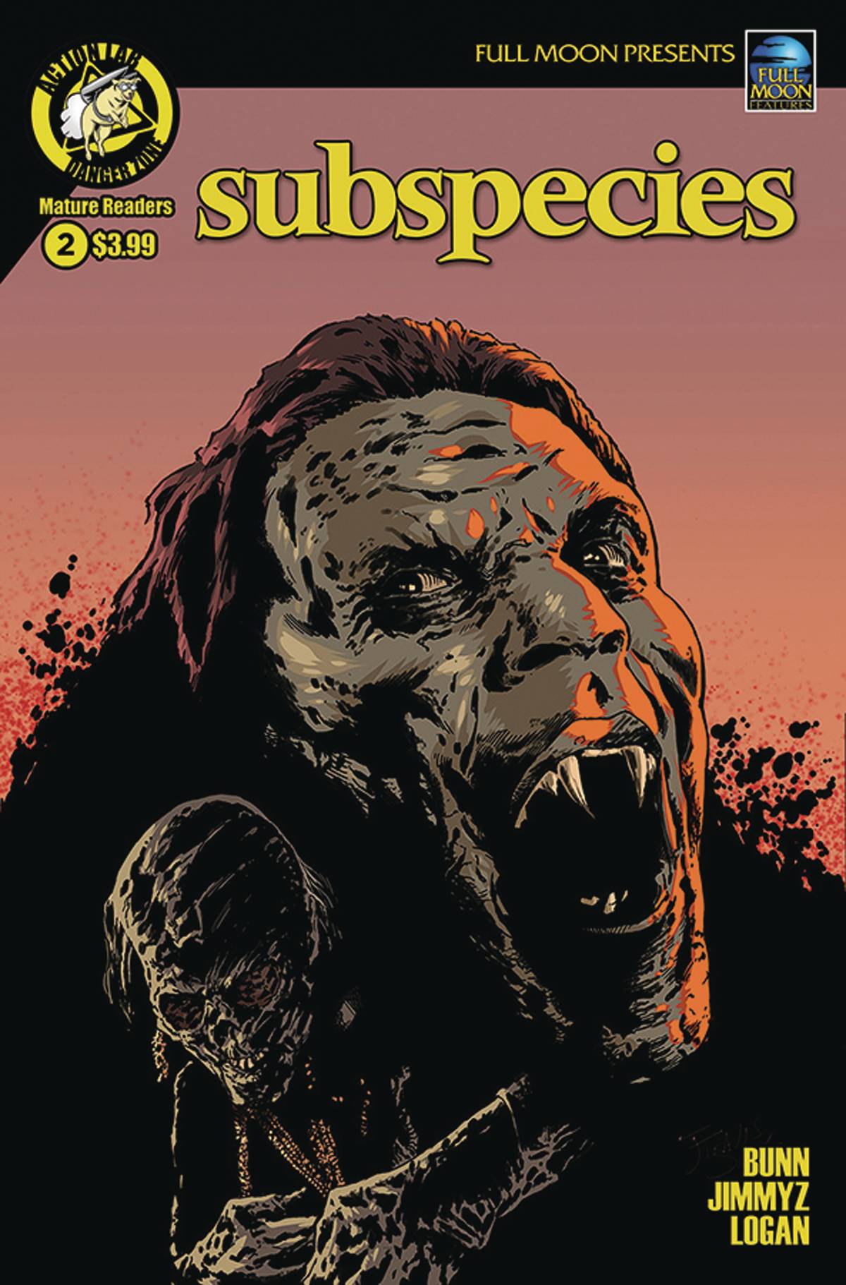 Subspecies (Action Lab) 2 Var B Comic Book NM