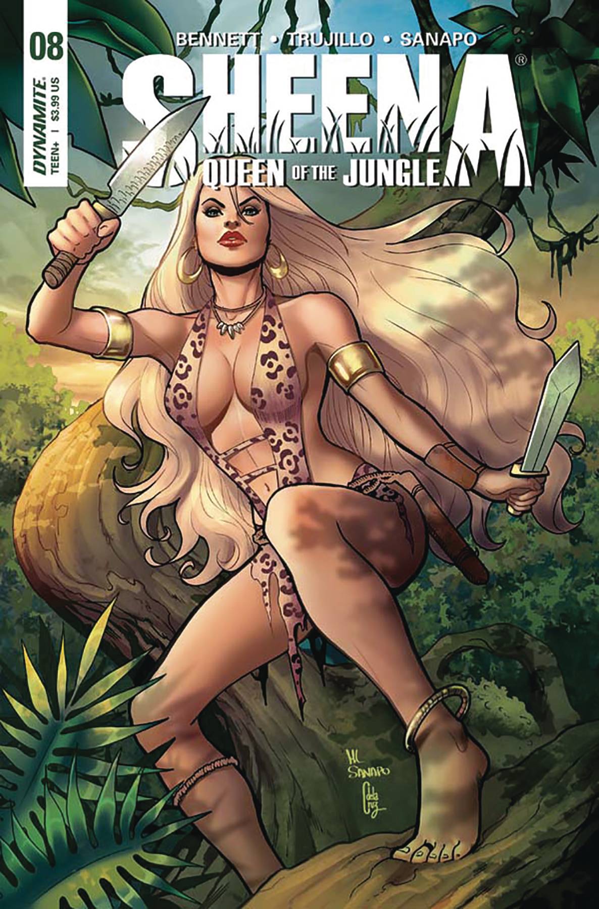 Sheena #8 Cover A Sanapo