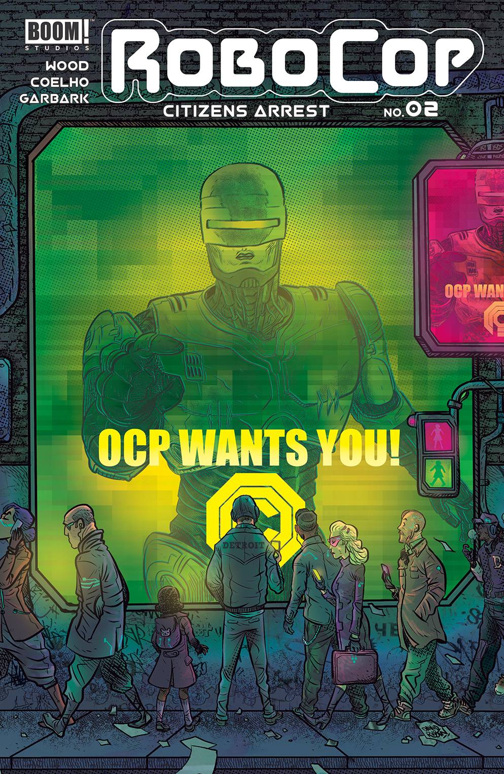 Robocop Citizens Arrest #2 Subscription Rubin Variant