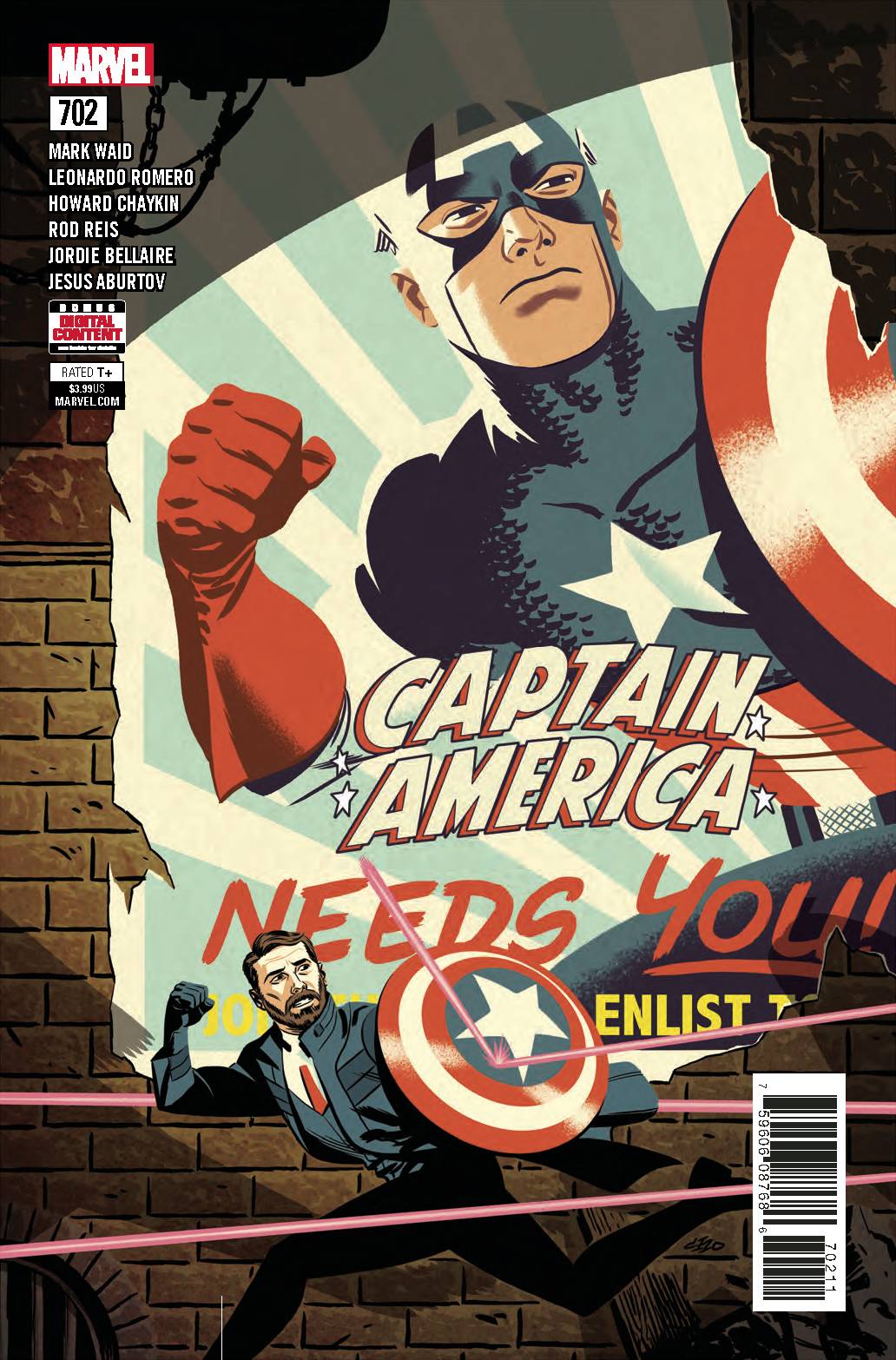 Captain America (1st Series) 702 Comic Book