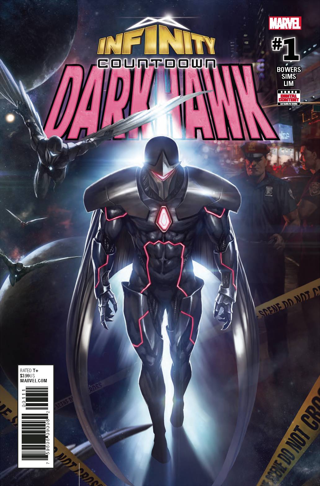 Infinity Countdown: Darkhawk 1 Comic Book NM