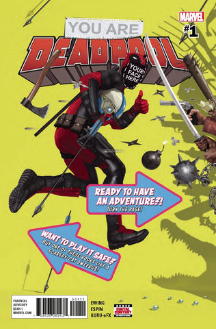 You Are Deadpool 1 Comic Book NM