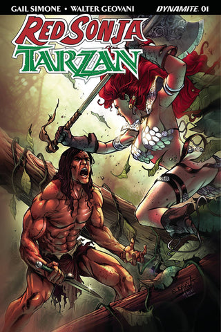 Red Sonja/Tarzan 1 Var E Comic Book NM