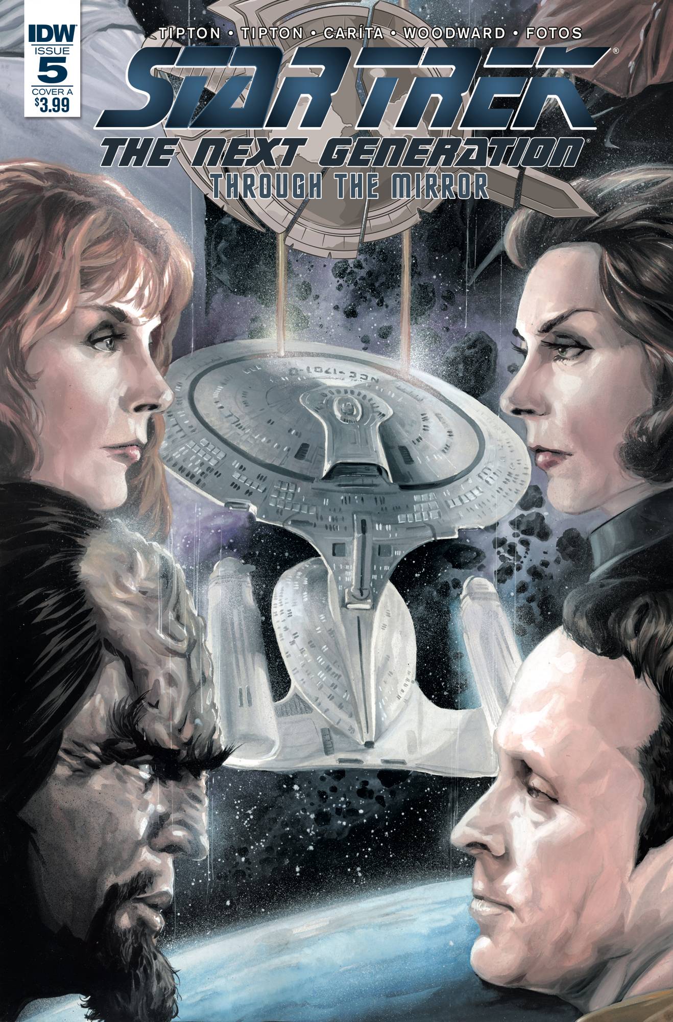Star Trek: The Next Generation: Through The Mirror 5 Var A Comic Book NM