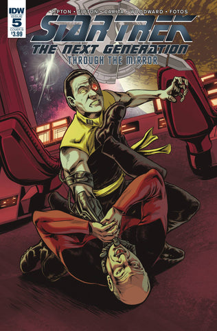 Star Trek: The Next Generation: Through The Mirror 5 Var B Comic Book NM