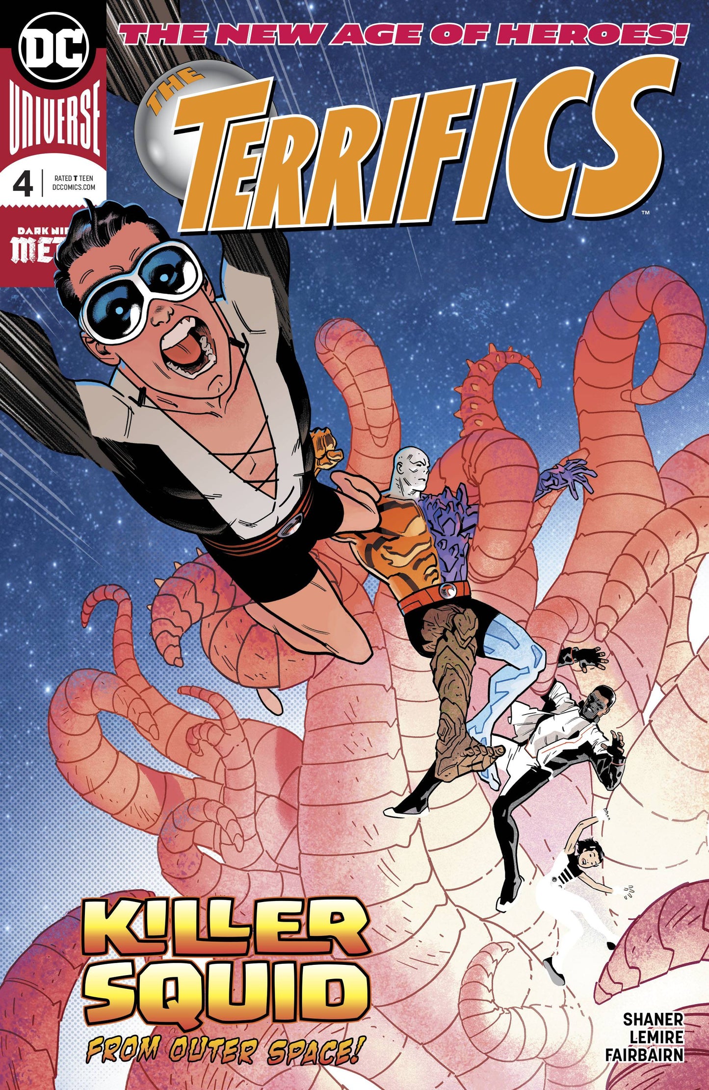 Terrifics 4 Comic Book NM