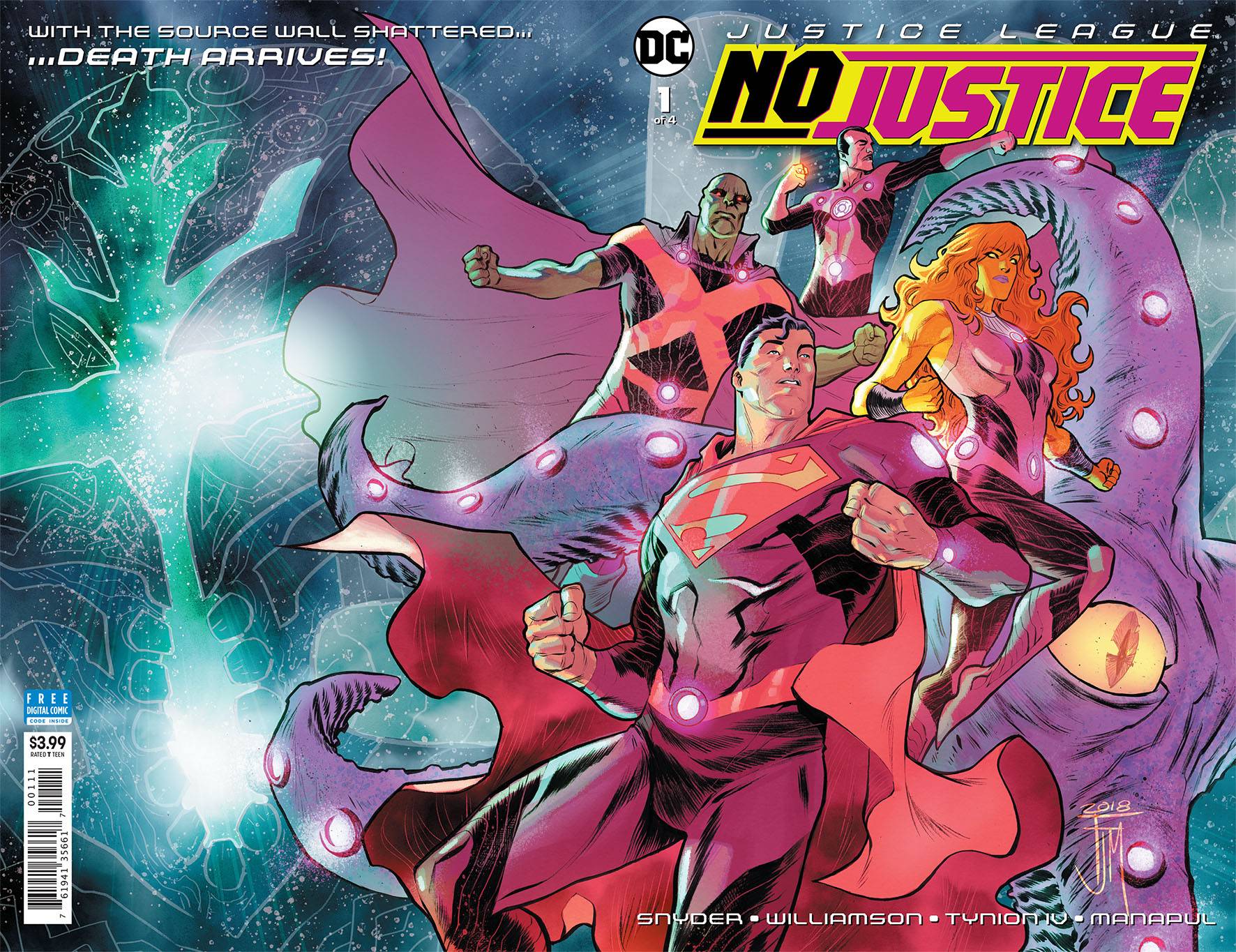 Justice League: No Justice 1 Comic Book NM