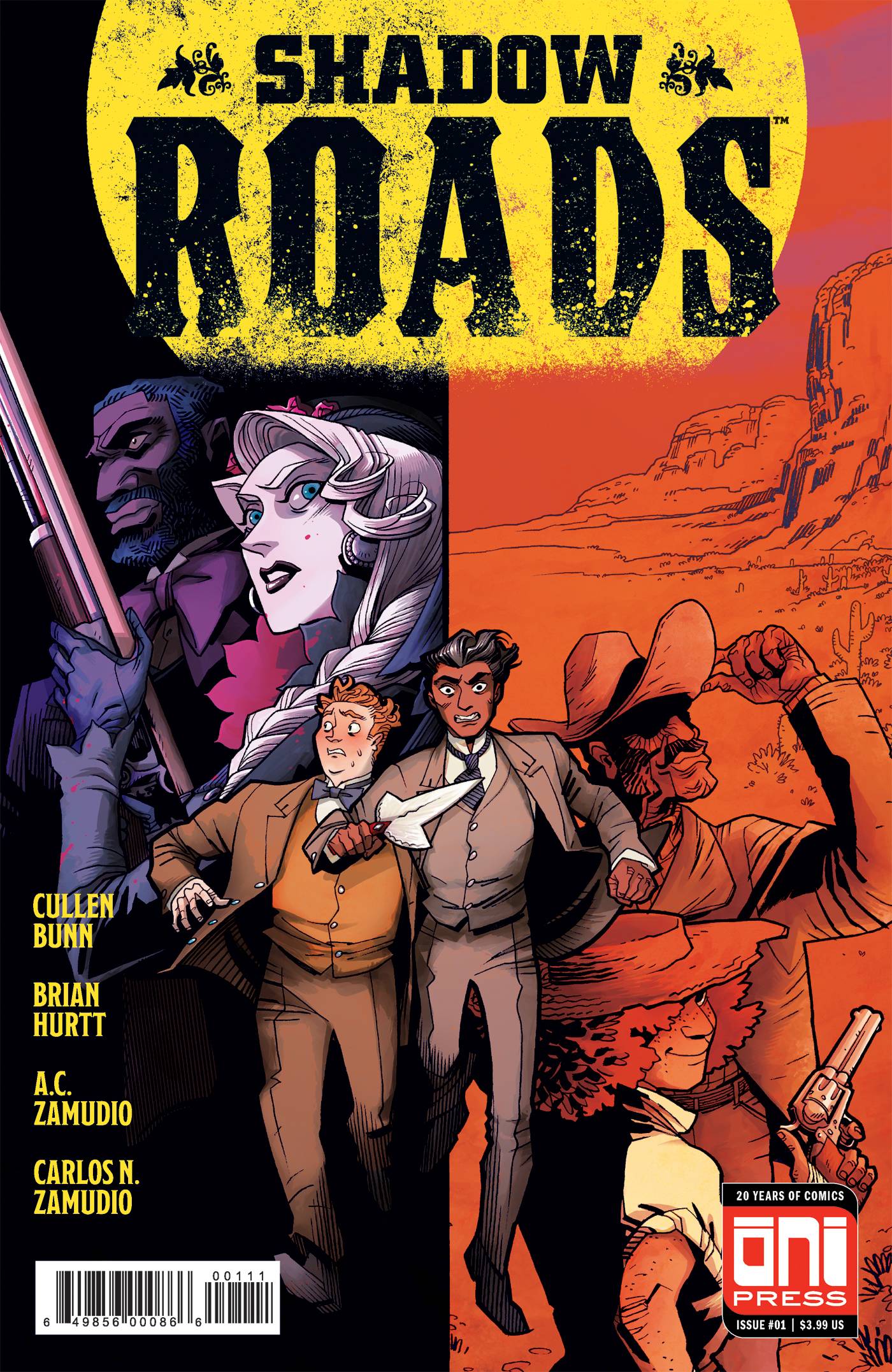 Shadow Roads 1 Var A Comic Book NM