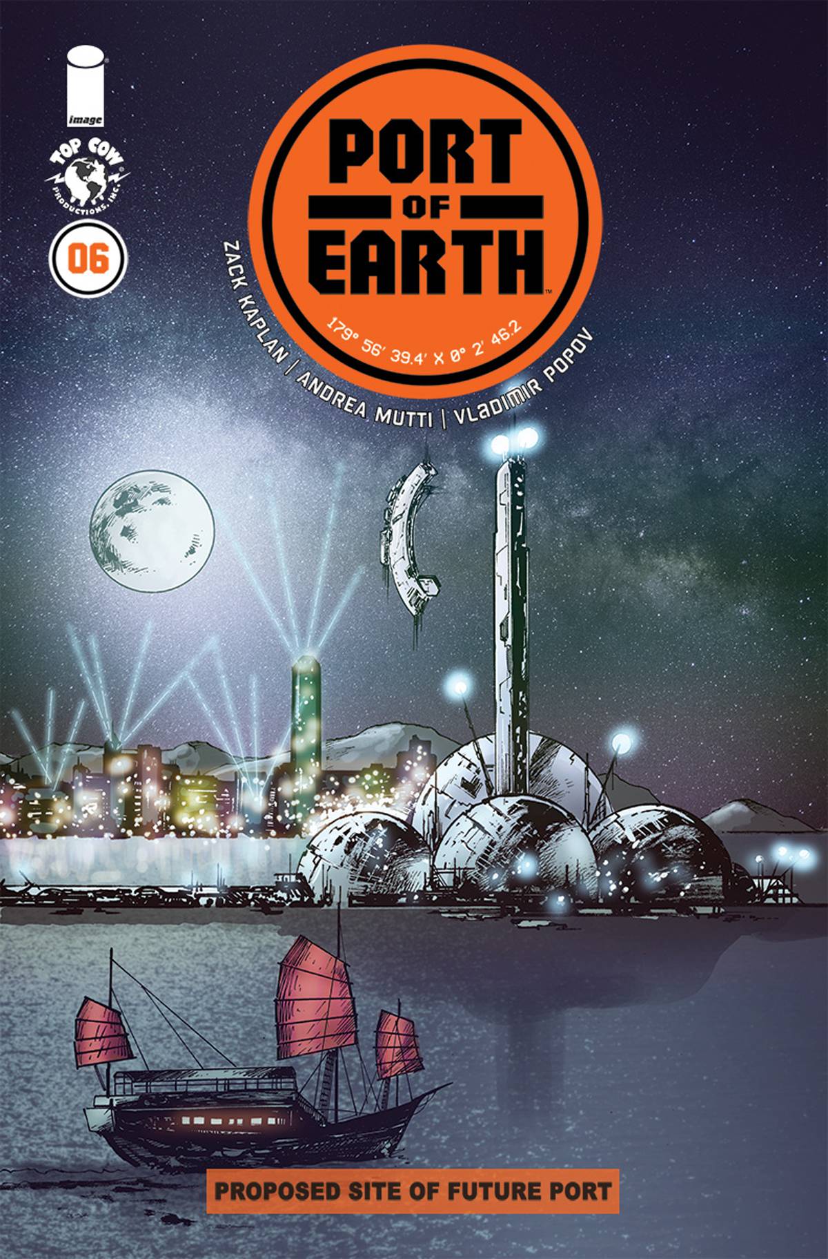 Port of Earth 6 Comic Book NM