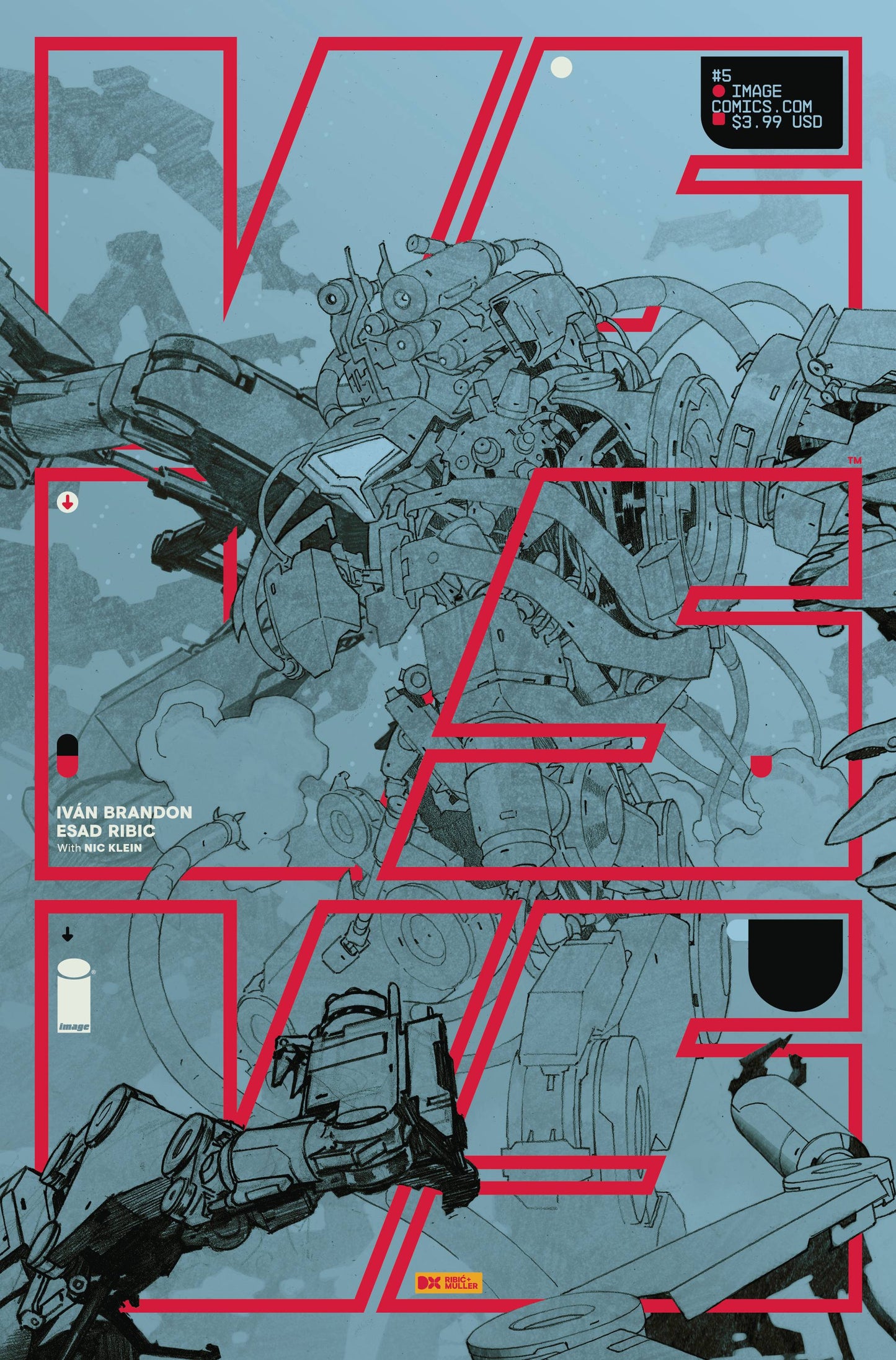 Vs (Image) 5 Var B Comic Book NM