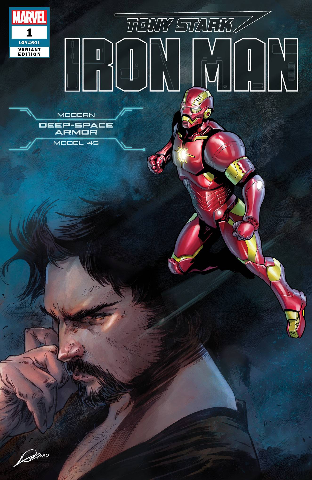 Tony Stark: Iron Man 1 Var A-8 Comic Book NM