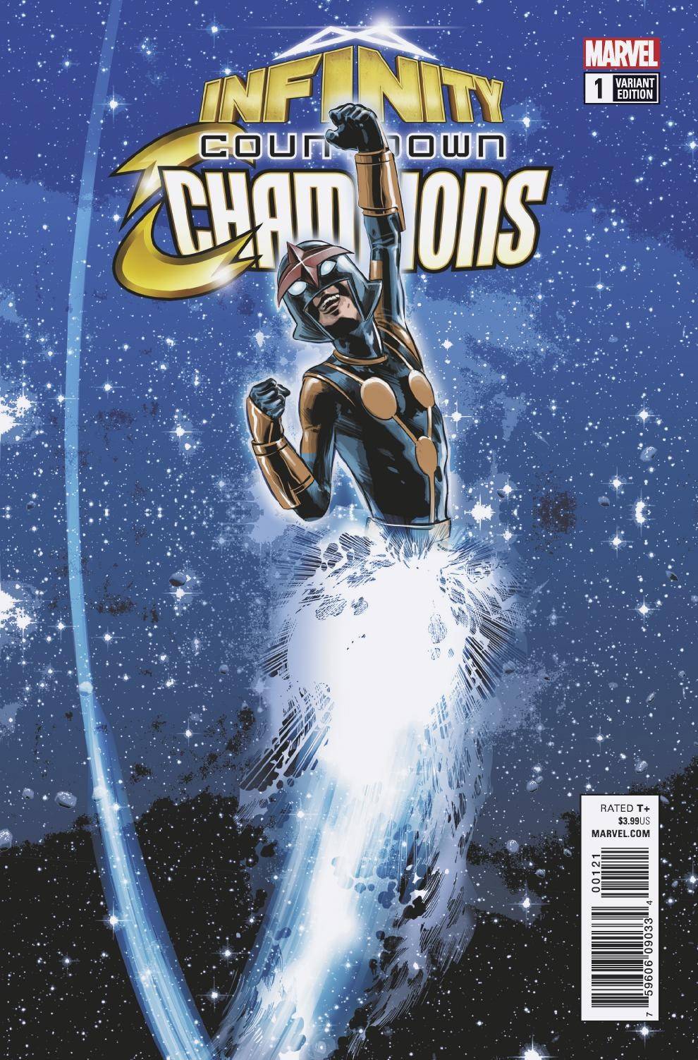 Infinity Countdown: Champions 1 Var A Comic Book NM