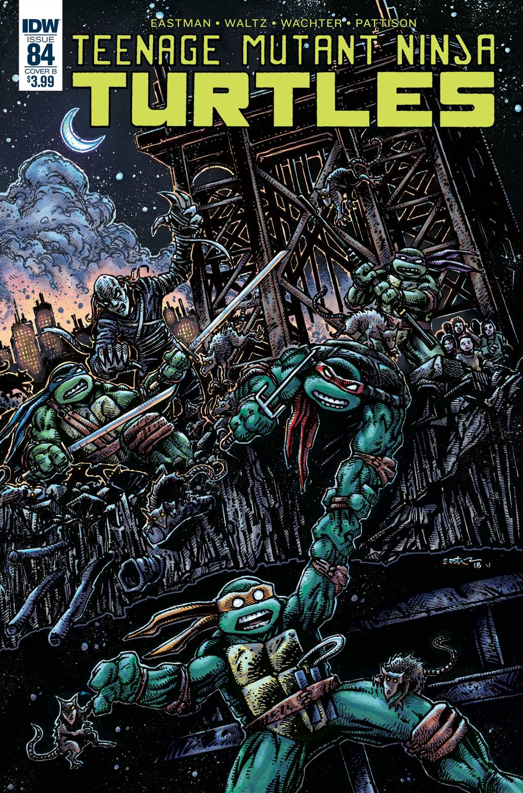 Teenage Mutant Ninja Turtles (5th Series) 84 Var B Comic Book NM