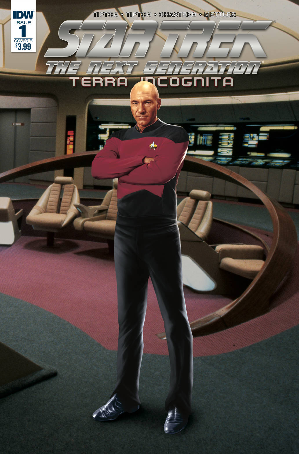 Star Trek: The Next Generation: Terra Incognita 1 Var B Comic Book NM