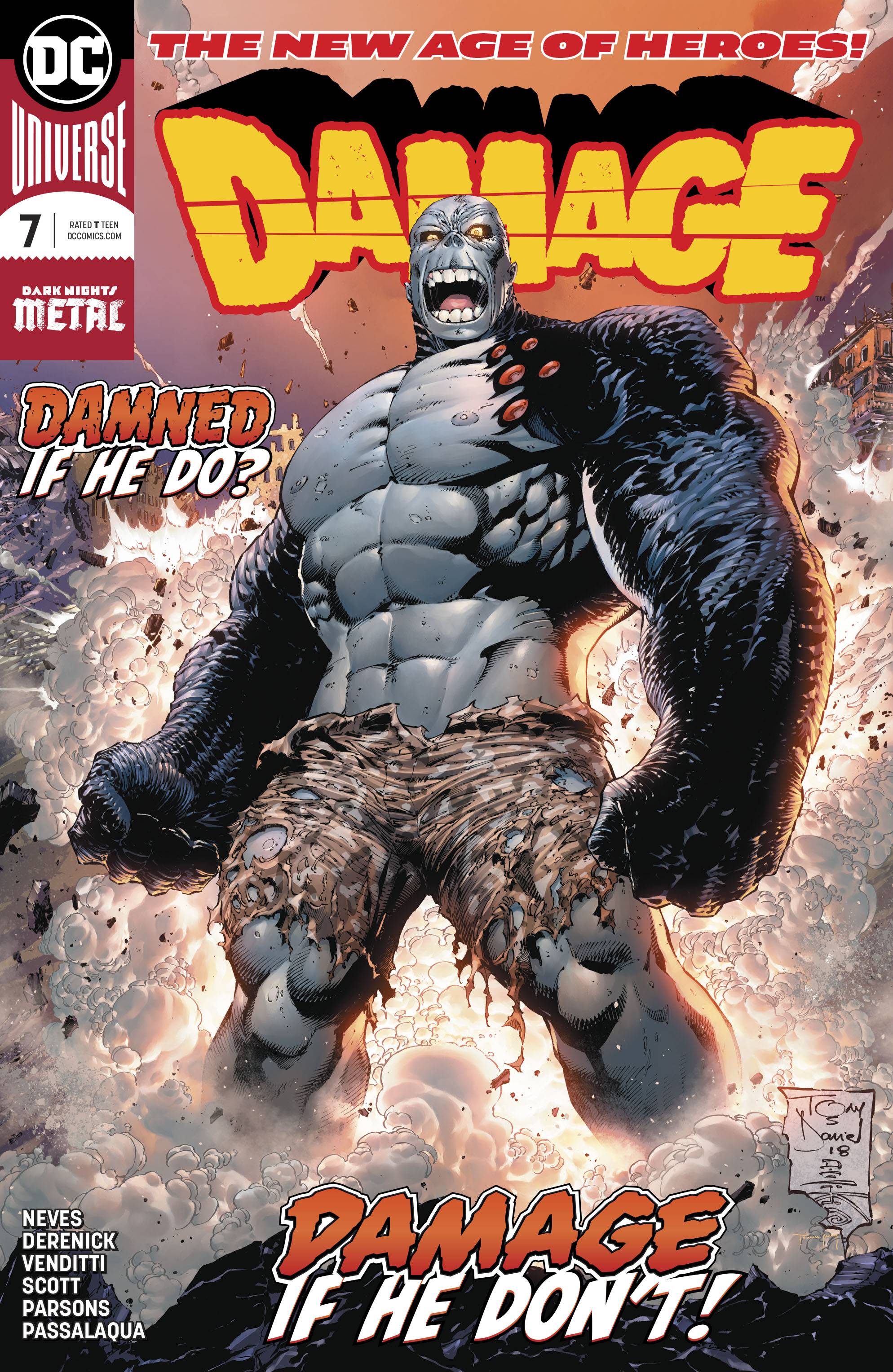 Damage (2nd Series) 7 Comic Book NM