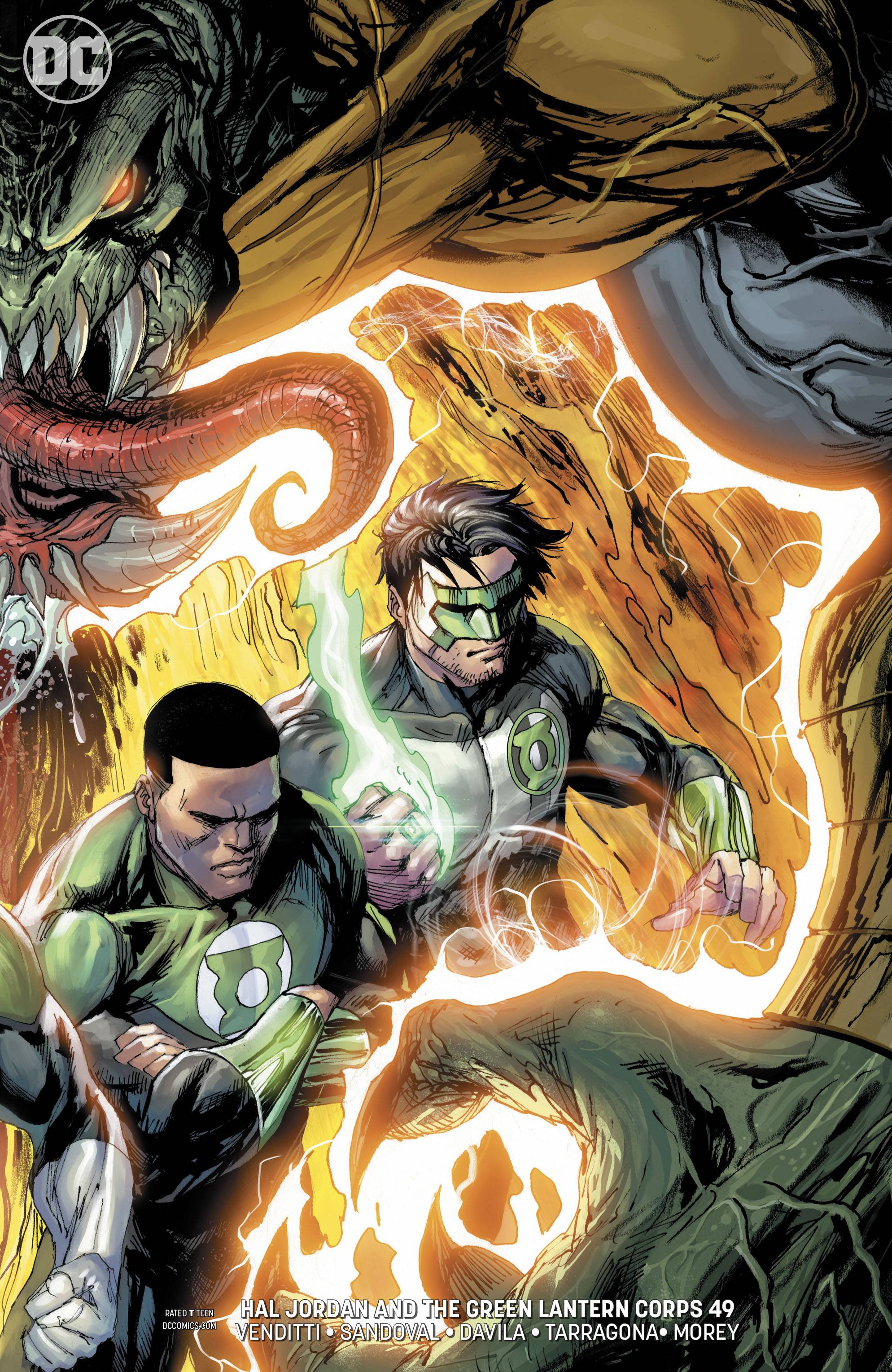 Hal Jordan & the Green Lantern Corps 49 Var A Comic Book NM