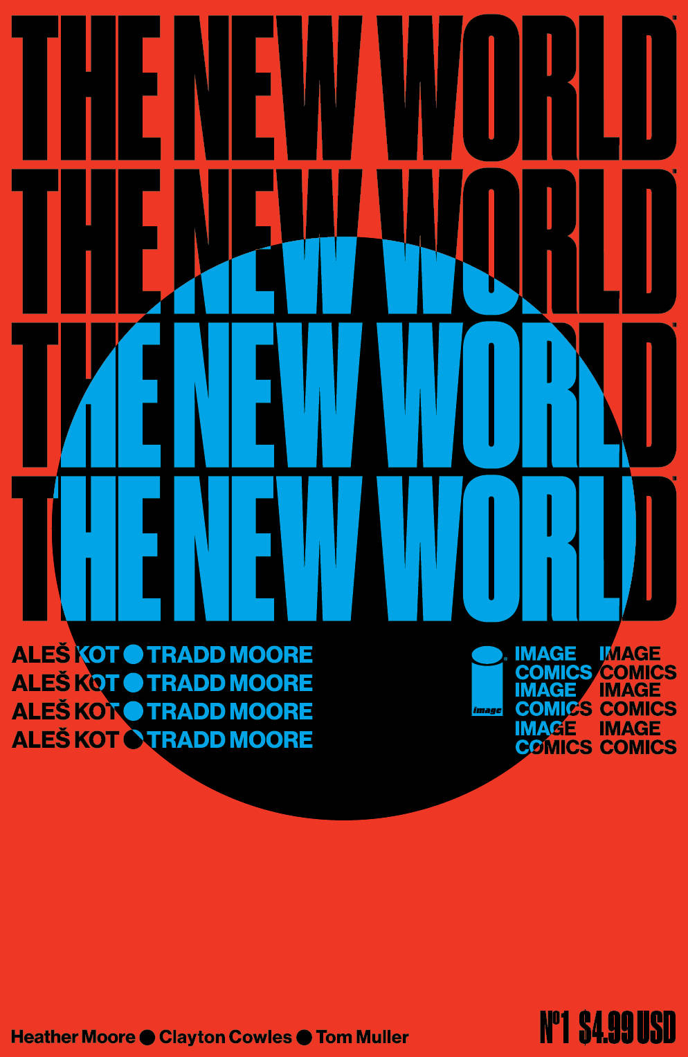 New World 1 Var D Comic Book NM
