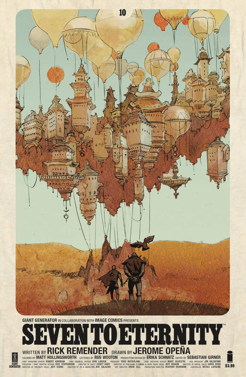 Seven to Eternity 10 Var B Comic Book NM