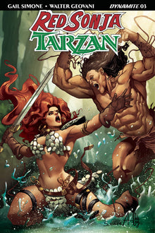 Red Sonja/Tarzan 3 Var C Comic Book NM