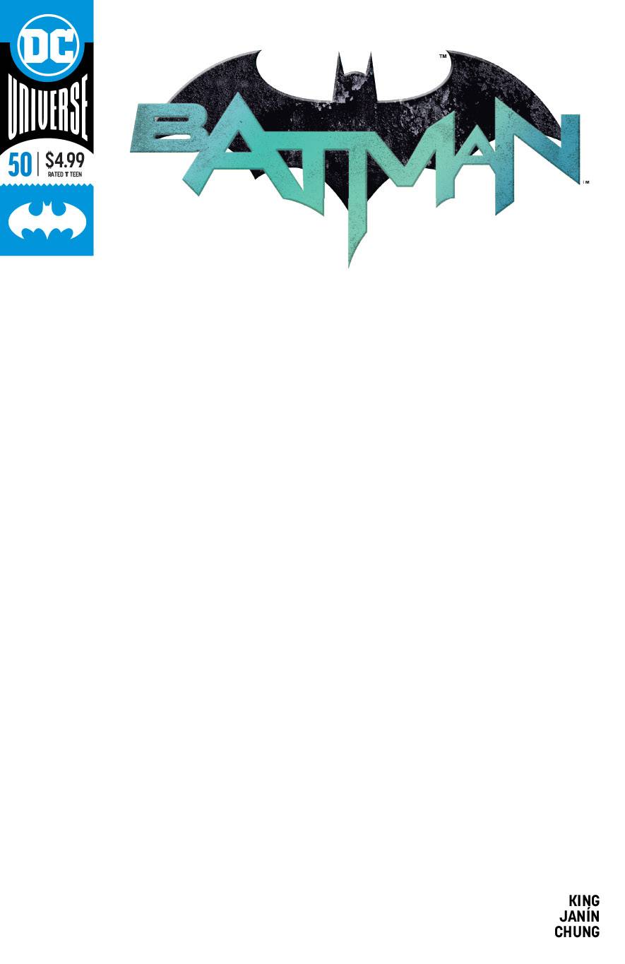 Batman #50 Blank Variant