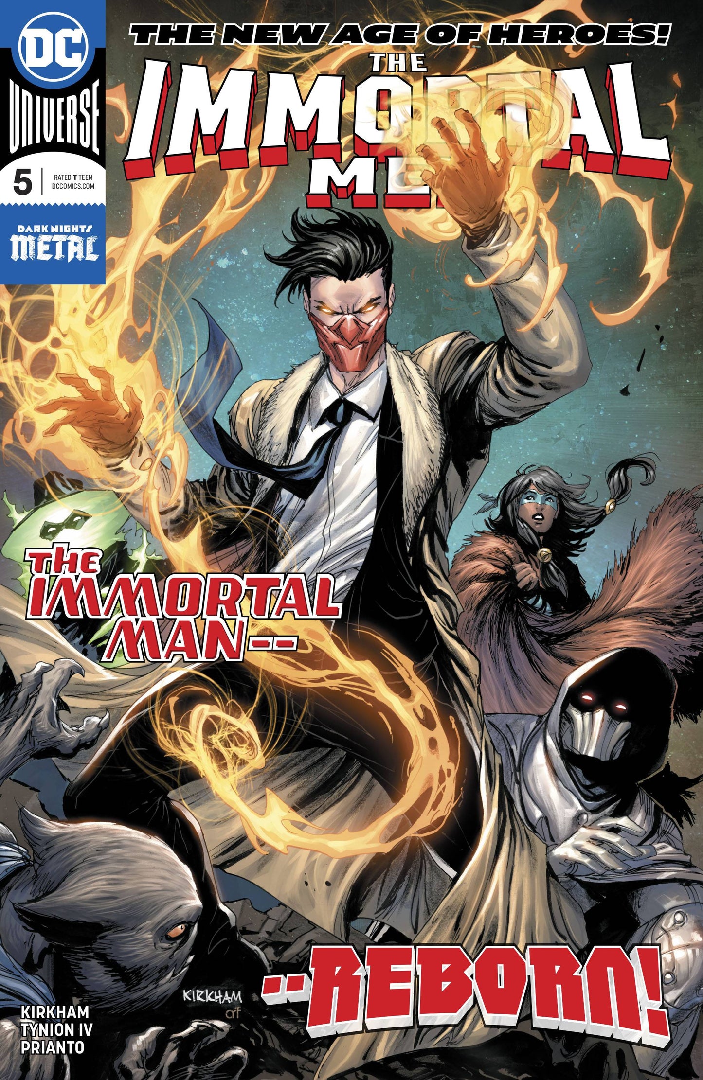 Immortal Men 5 Comic Book NM