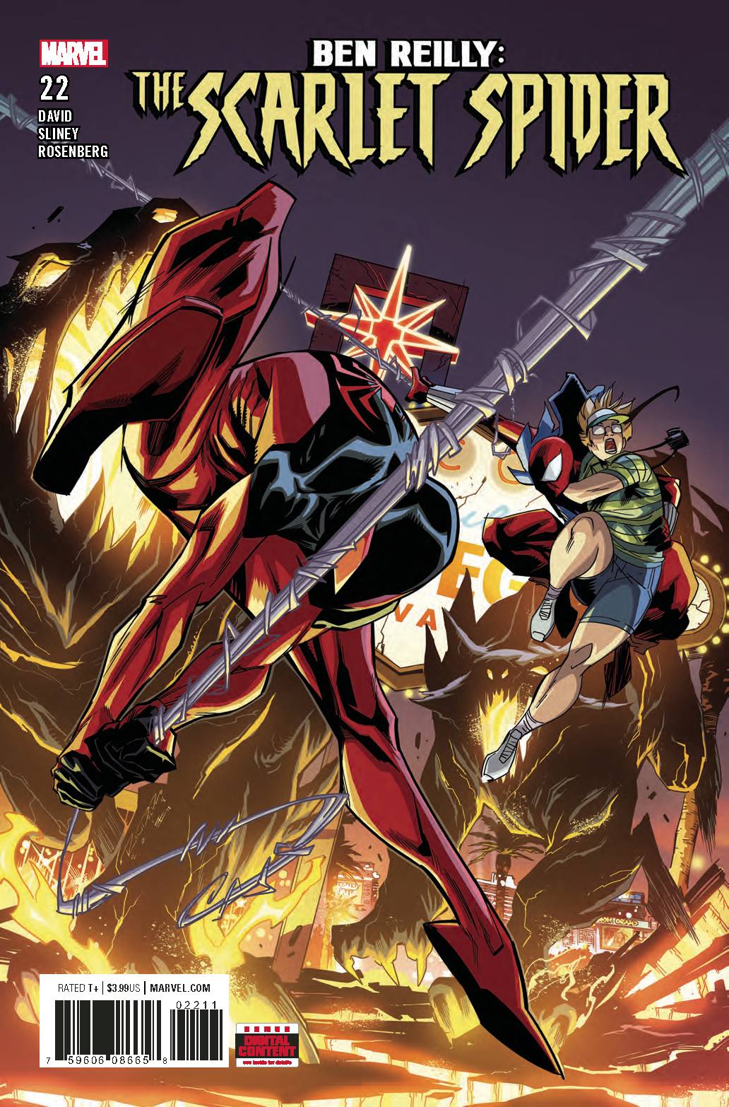Ben Reilly: The Scarlet Spider 22 Comic Book