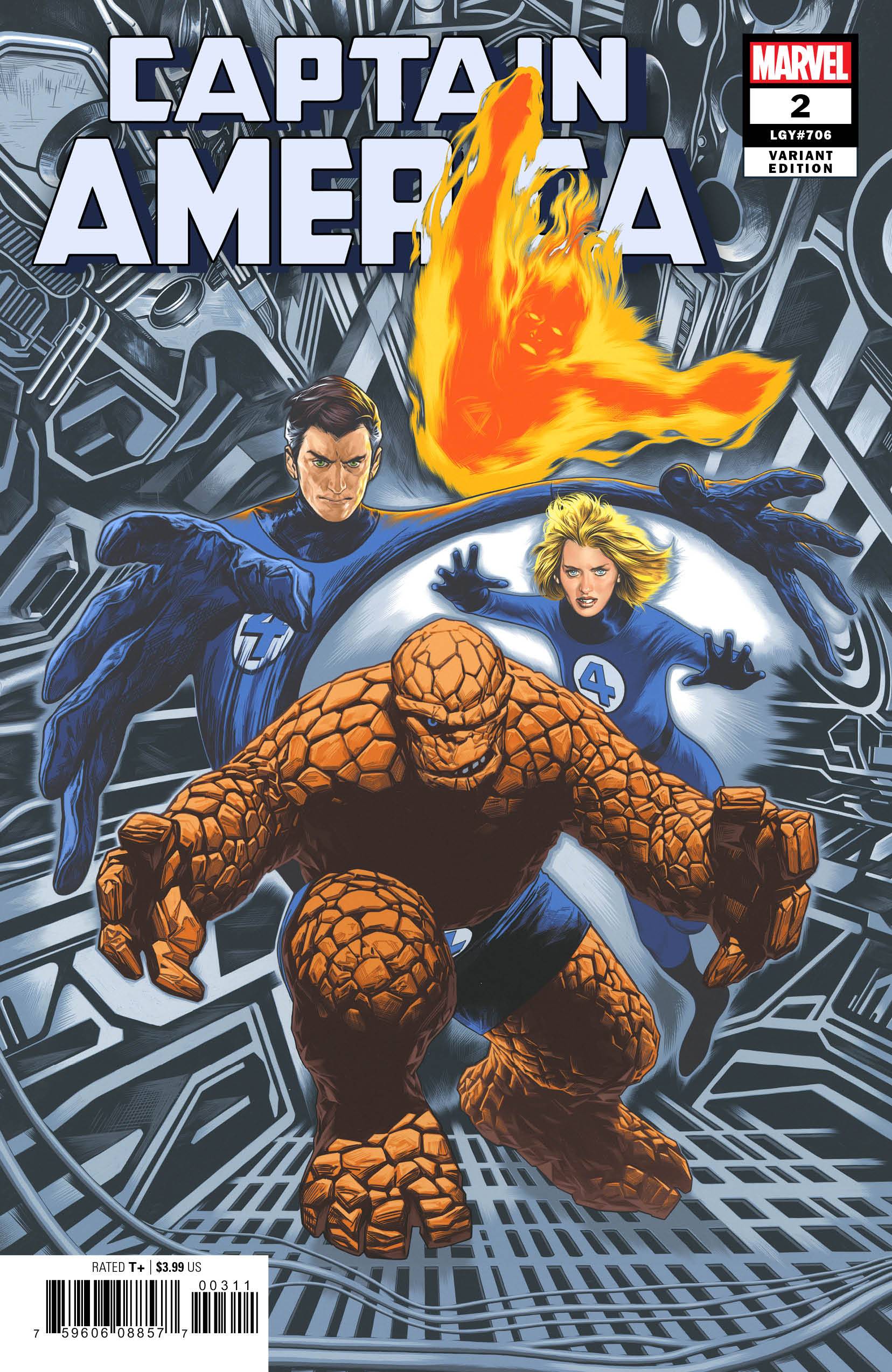 Captain America (9th Series) 2 Var B Comic Book