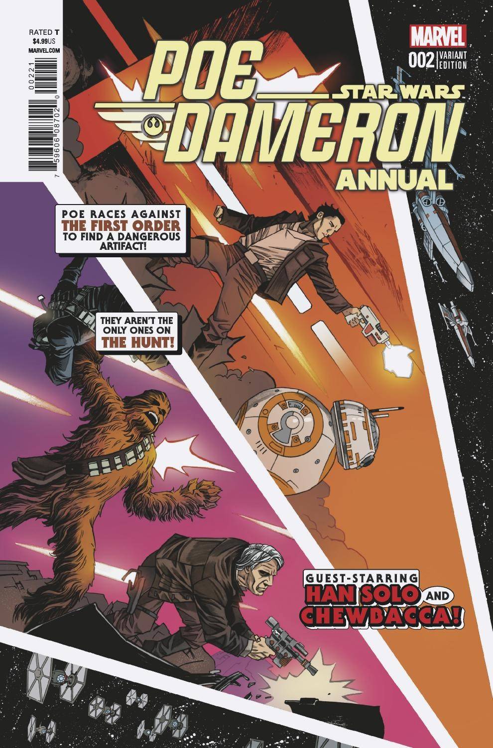 Poe Dameron Anl 2 Var A Comic Book NM