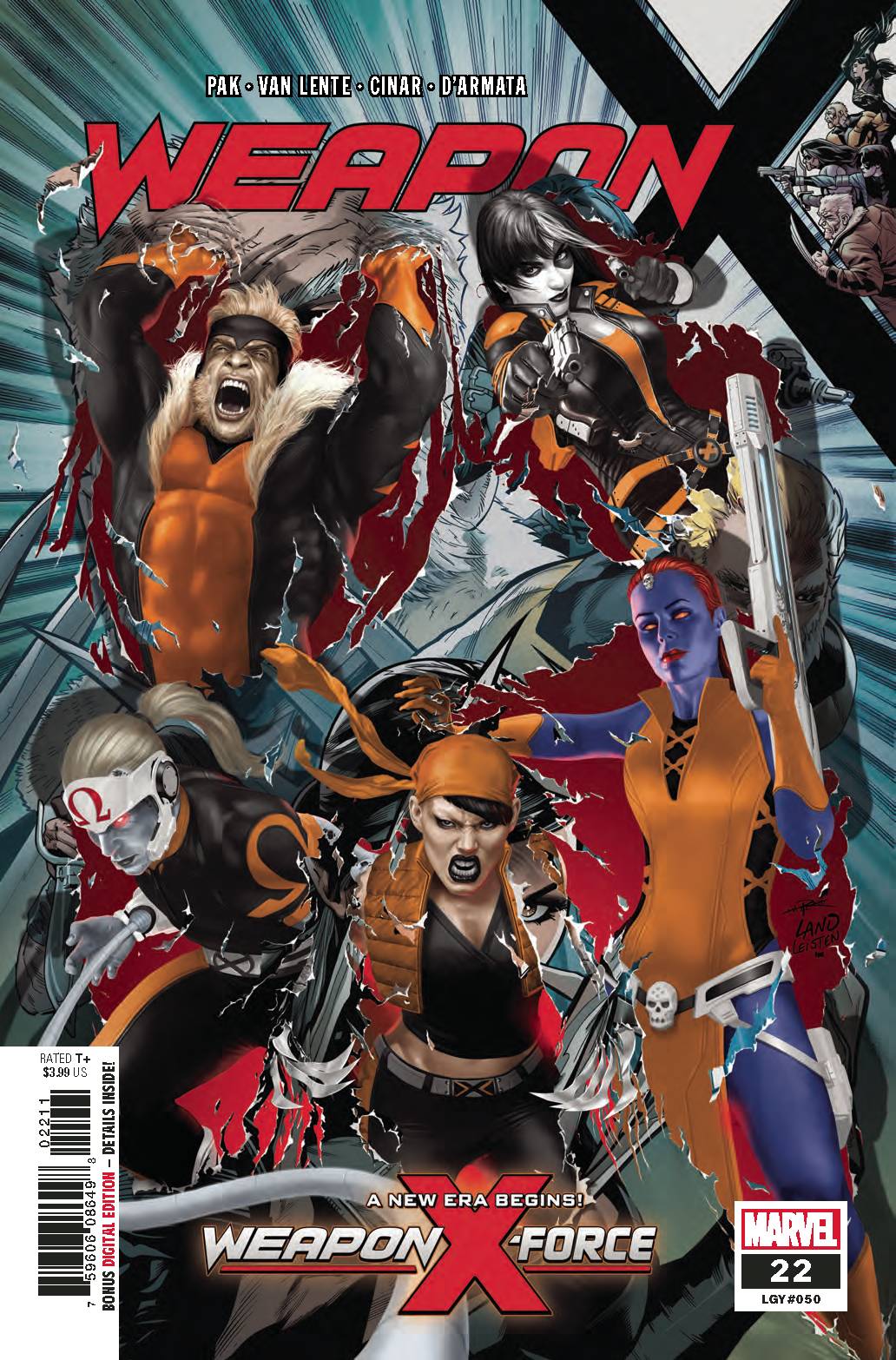 Weapon X (3rd Series) 22 Comic Book NM