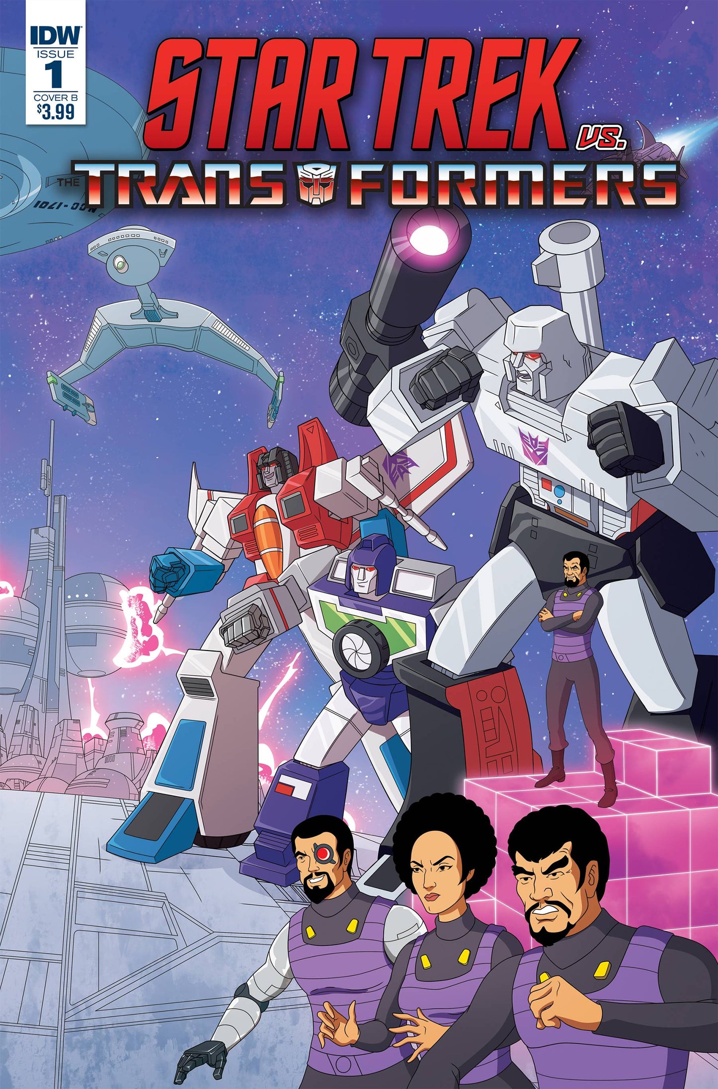 Star Trek vs. Transformers 1 Var B Comic Book NM