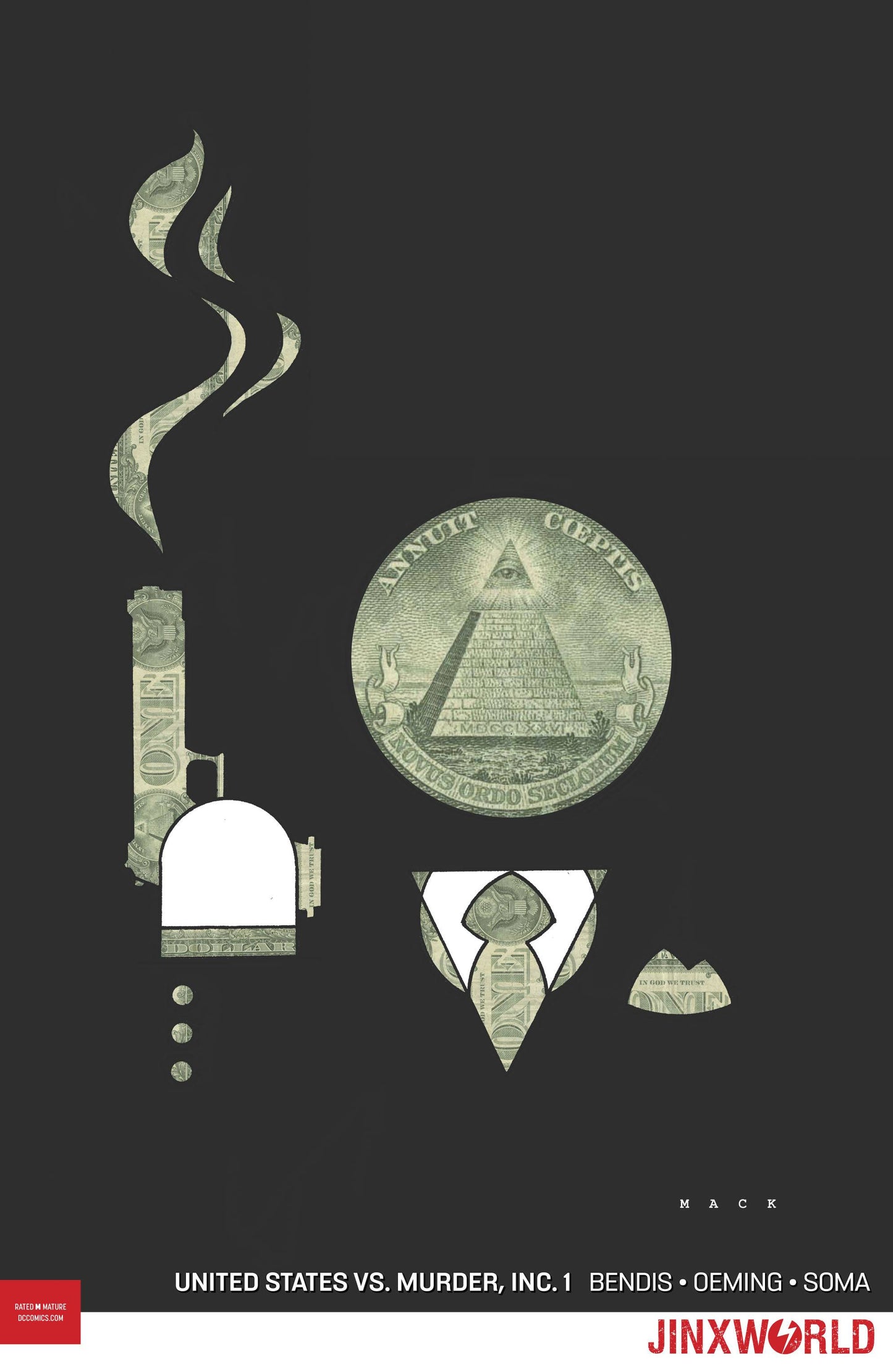 United States Vs. Murder, Inc. 1 Var A Comic Book NM