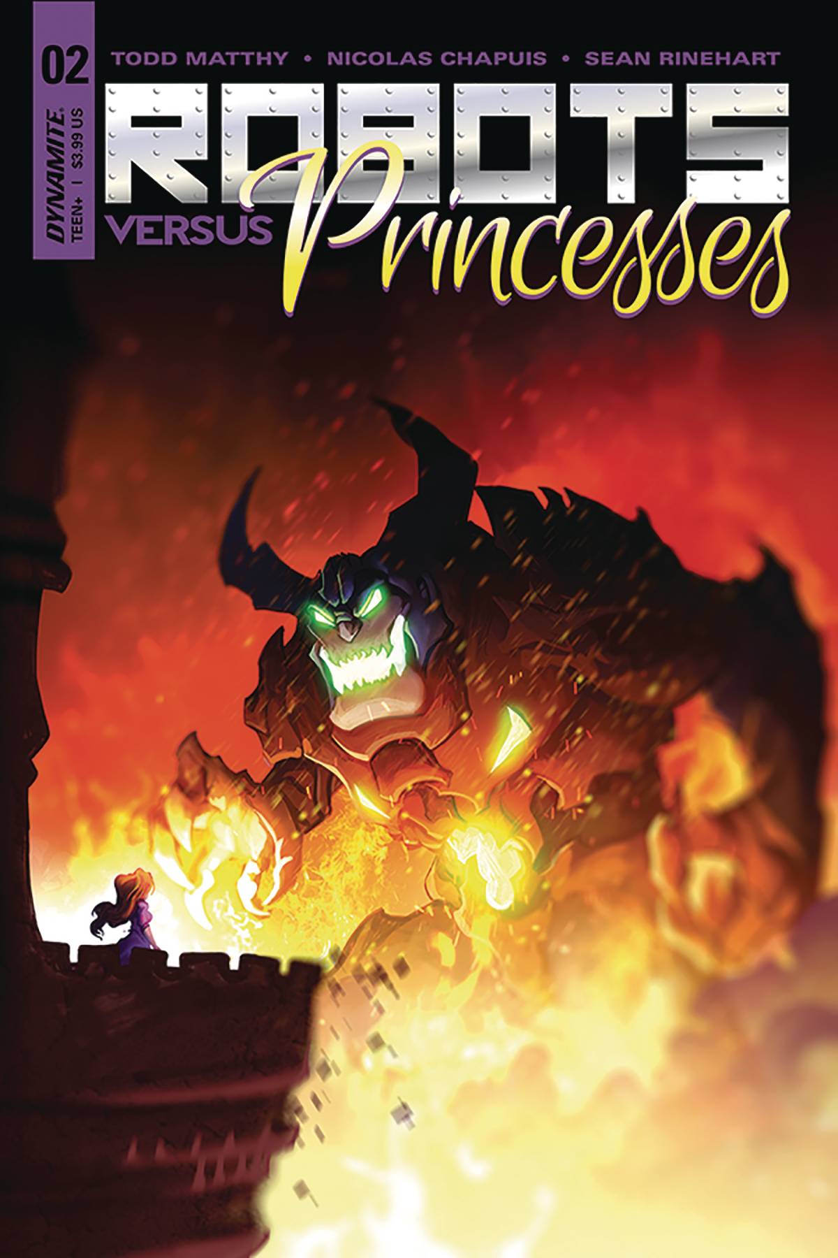 Robots vs Princesses #2 Cover A Chapuis