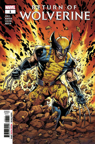 Return of Wolverine 1 Comic Book NM