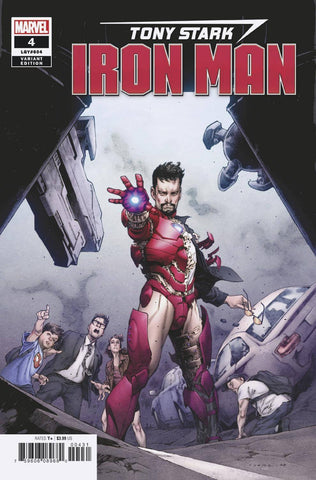 Tony Stark: Iron Man 4 Var B Comic Book NM