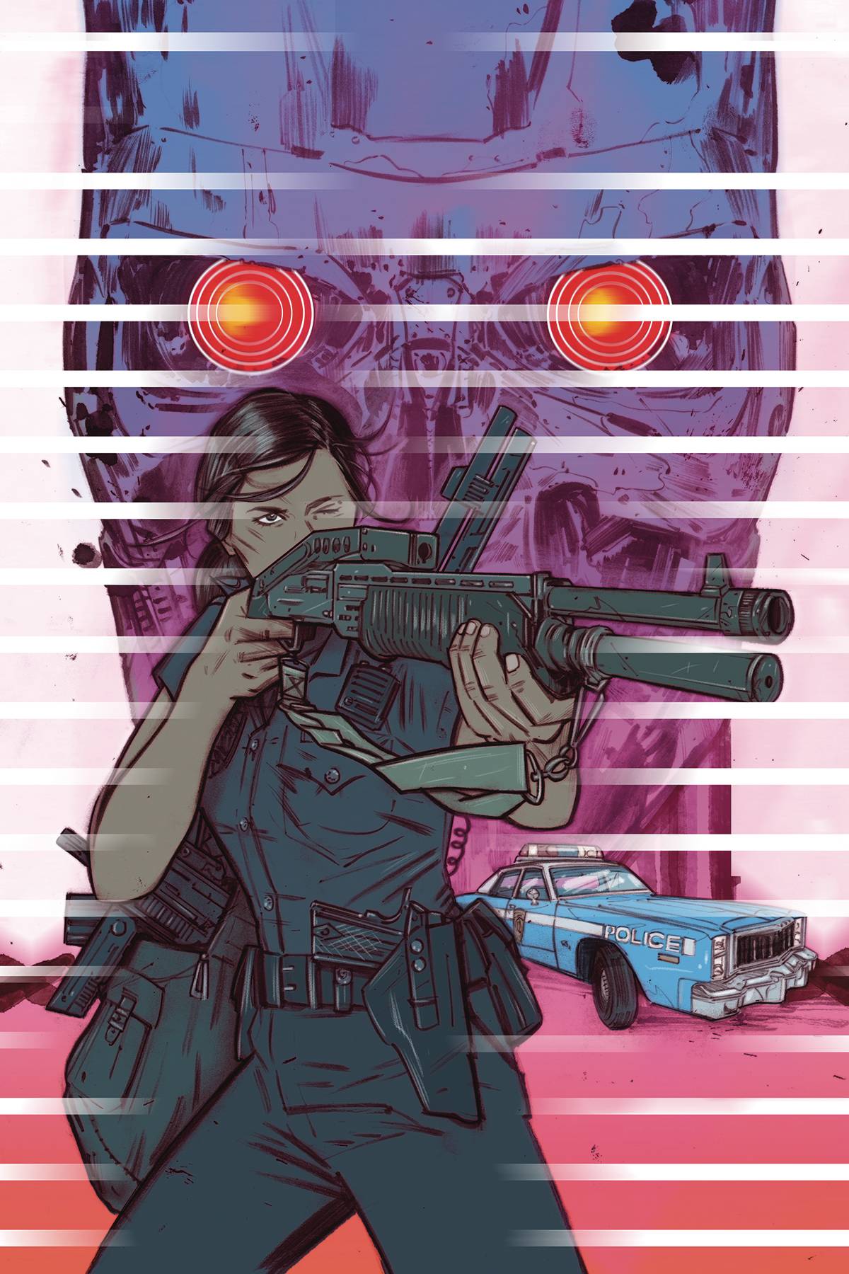 Terminator Sector War 3 Var B Comic Book NM