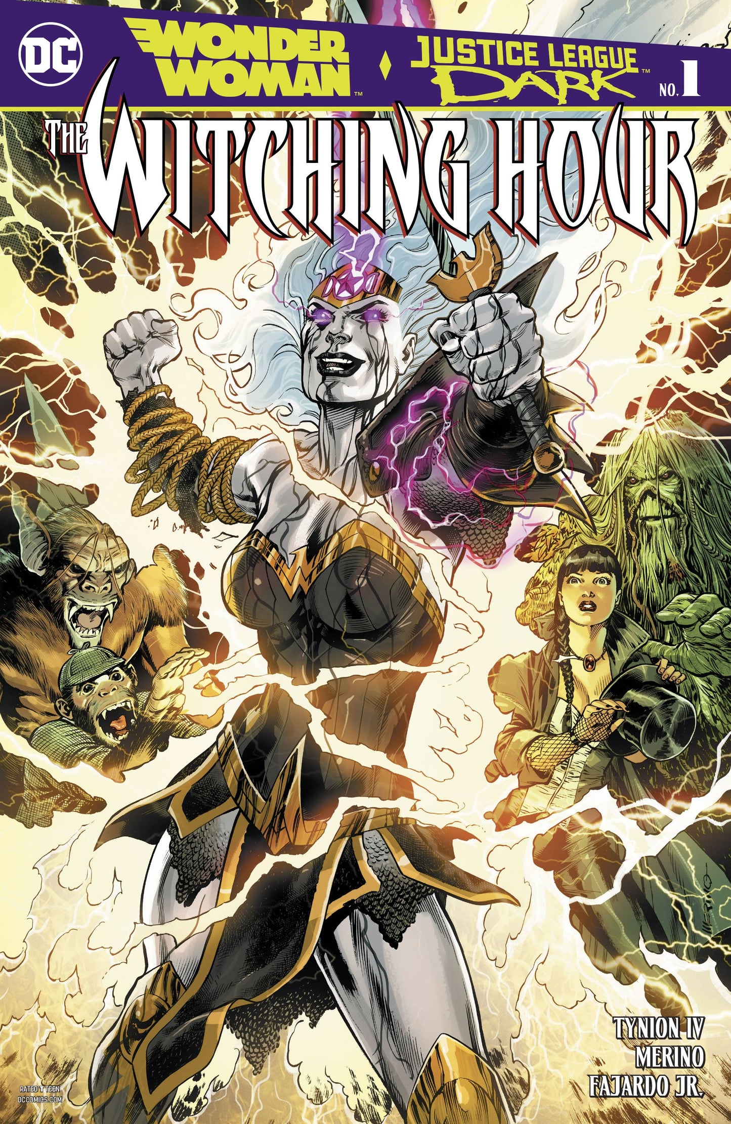 Wonder Woman and Justice League Dark: The Witching Hour 1 Comic Book NM