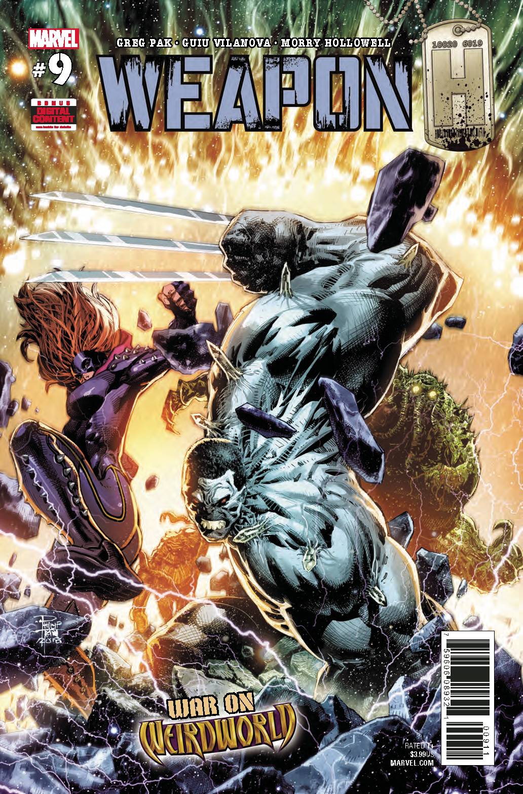 Weapon H 9 Comic Book NM