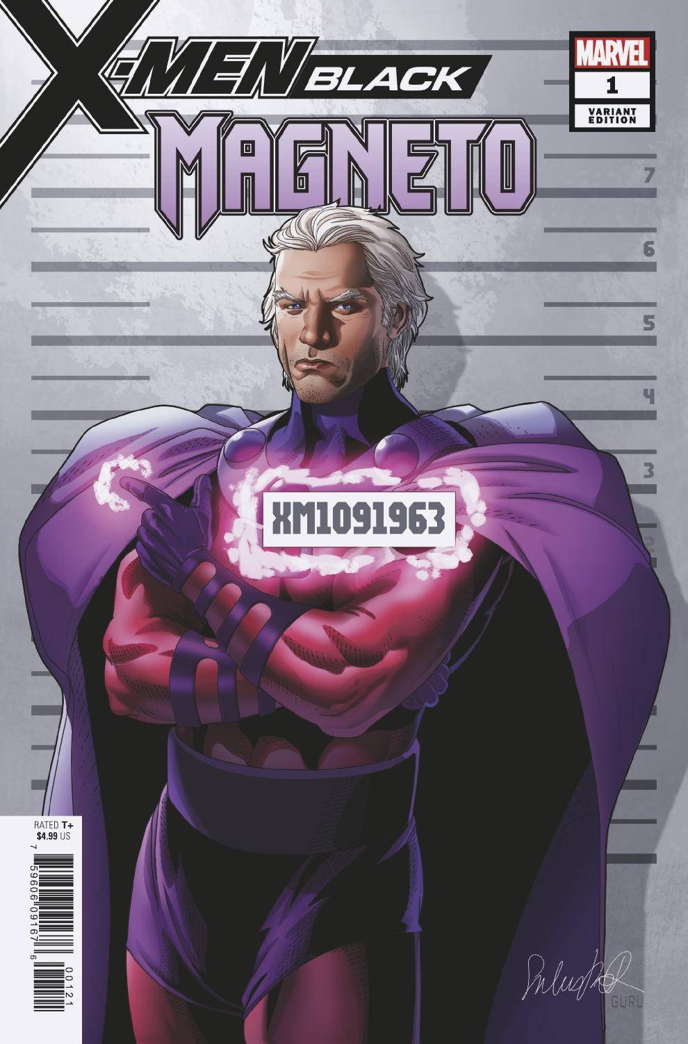 X-Men: Black—Magneto 1 Var A Comic Book NM