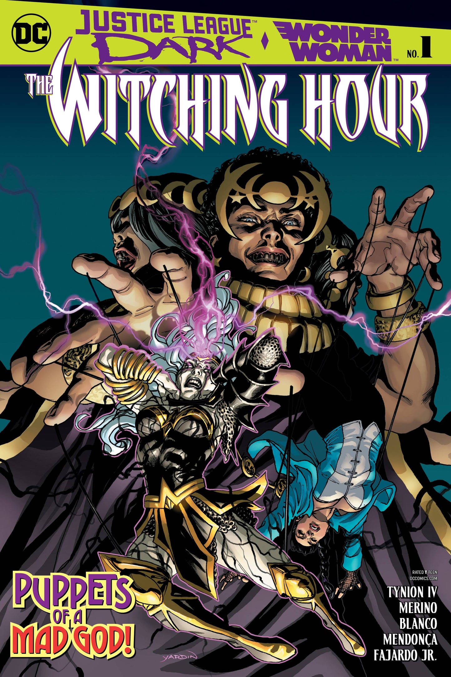 Justice League Dark and Wonder Woman: The Witching Hour 1 Comic Book NM