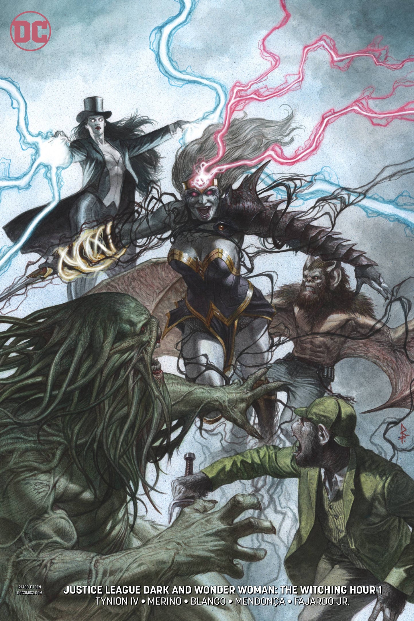 Justice League Dark and Wonder Woman: The Witching Hour 1 Var A Comic Book NM